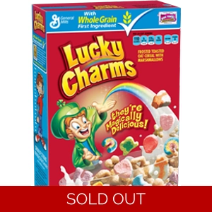 Lucky Charms Cereal - Large Size Box